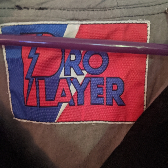 Vintage 90s Pro Player Oakland LA raiders coat jacket size L fits big - Picture 3 of 10